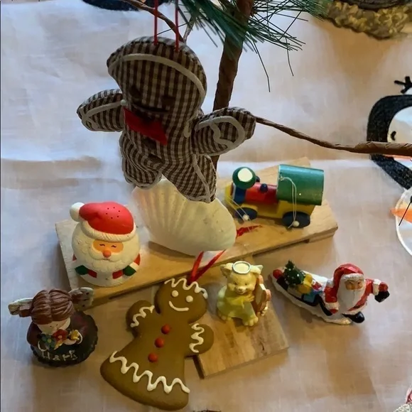5 piece decor MYSTERY BOX 📦 Christmas Vtg decor ornaments - Picture 7 of 8
